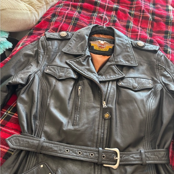 Genuine Vintage Harley-Davidson leather jacket in Excellent condition- women’s - Picture 10 of 12